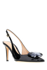 Black leather Jaipur pumps -  | Wise