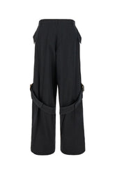 Pantalone cargo in misto cotone nero -  | Wise