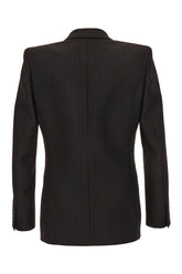 Black wool blazer -  | Wise