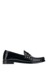 Black leather loafers -  | Wise