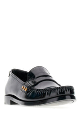 Black leather loafers -  | Wise