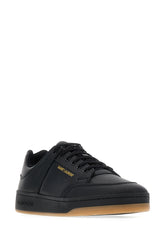 Black leather Court SL/61 sneakers -  | Wise