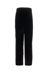 Black chenille pants -  | Wise