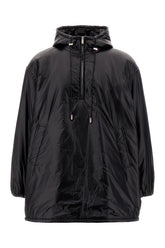 Black nylon padded jacket -  | Wise