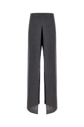 Embroidered wool pant -  | Wise