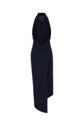 Blue wool dress -  | Wise