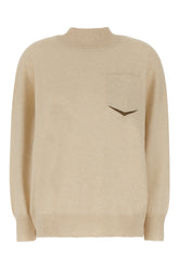 Maglione in cashmere sabbia -  | Wise