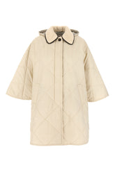 Sand polyester padded poncho -  | Wise