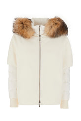 White polyester Pegaso down jacket -  | Wise