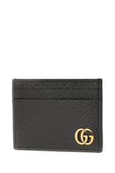 Black leather card holder -  | Wise