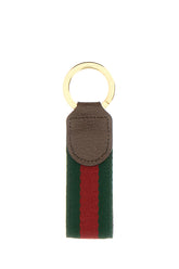 Metal and fabric key ring -  | Wise