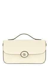 Ivory leather small Petite GG handbag -  | Wise