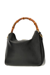 Black leather medium Diana handbag -  | Wise