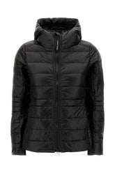 Black nylon Cypress down jacket -  | Wise