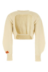 Ivory wool sweater -  | Wise