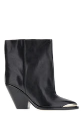 Black leather boots -  | Wise