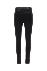 Black stretch nylon leggings -  | Wise