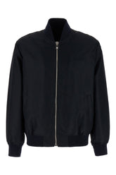 Black nylon padded bomber -  | Wise