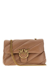 Biscuit nappa leather Love Puff shoulder bag -  | Wise