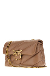 Biscuit nappa leather Love Puff shoulder bag -  | Wise