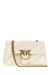 Chalk nappa leather Love Puff shoulder bag -  | Wise