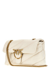 Chalk nappa leather Love Puff shoulder bag -  | Wise