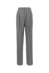 Grey wool pant -  | Wise