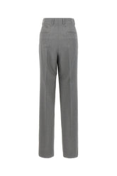 Grey wool pant -  | Wise