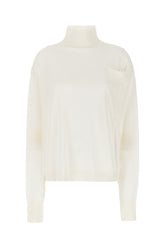 Ivory wool sweater -  | Wise