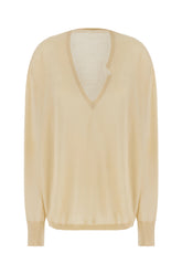 Sand wool oversize sweater -  | Wise