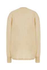 Maglione oversize in lana sabbia -  | Wise