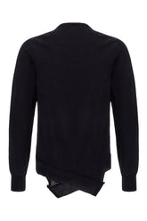 Maglione in lana nera -  | Wise