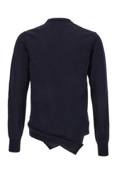 Maglione in lana blu notte -  | Wise