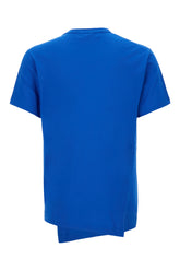 Electric blue cotton t-shirt -  | Wise