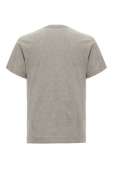 T-shirt oversize in cotone grigio melangé -  | Wise