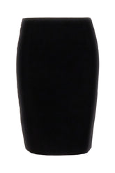 Black wool skirt -  | Wise