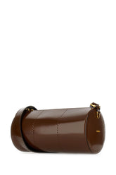 Brown leather crossbody bag -  | Wise