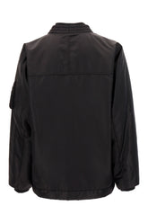 Black nylon padded bomber jacket -  | Wise