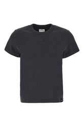 Slate cotton t-shirt -  | Wise