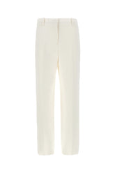 Ivory viscose blend pant -  | Wise