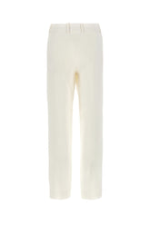 Ivory viscose blend pant -  | Wise