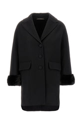 Cappotto in lana nera -  | Wise