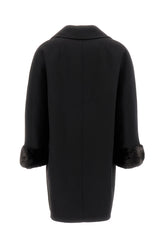 Cappotto in lana nera -  | Wise