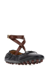 Ballerine Bubble in pelle nera -  | Wise