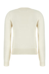 Ivory wool blend sweater -  | Wise