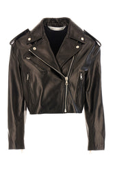 Black leather jacket -  | Wise