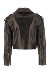 Black leather jacket -  | Wise