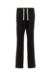 Black stretch polyester blend pants -  | Wise