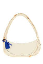 Ivory leather Edge shoulder bag -  | Wise