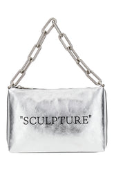 Silver leather handbag -  | Wise